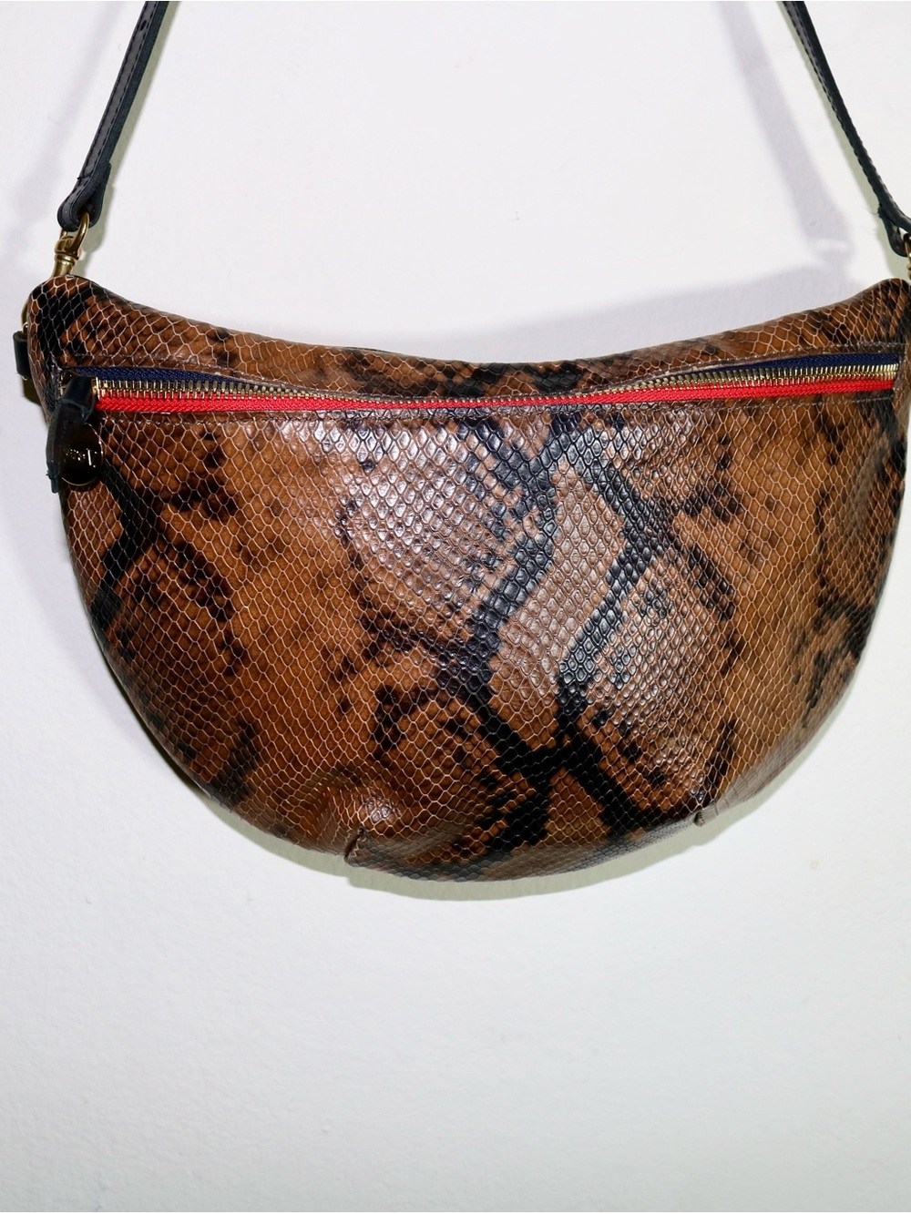 Clare V. Grande Belt Bag in Python - Picture 5 of 16
